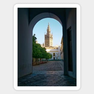 The Cathedral of  Saint Mary of the See, Seville, Spain Magnet